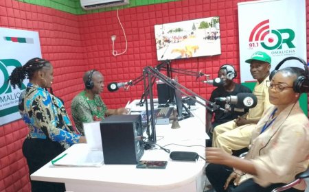 Oge Ndanda with Mr Peter Egwuato