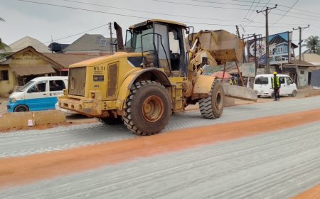 Photo News: Progress Report On The Owerri-Umuahia Road