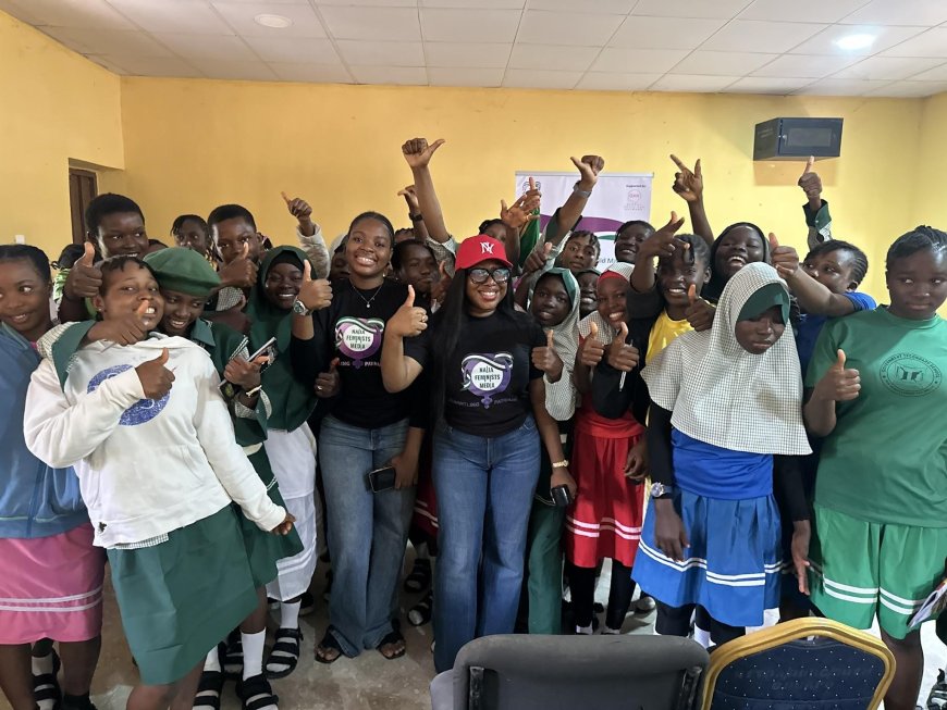 Youth Voices Against Child Marriage: Naija Feminists Media Trains 52 Girls at Apo Secondary School, Abuja